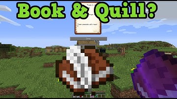 Minecraft Xbox 360 + PS3 - Book and Quill Explained