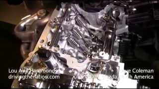 Dave Coleman Mazda's research & development horsepower & torque 2013 Mazda CX-5 compression ratio
