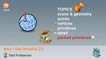 why i like houdini [1] geo scene packed prims