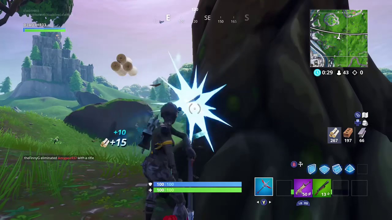 Is it me or was my screen shaking? fortnite YouTube