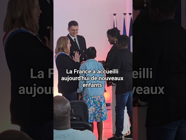 La France a accueilli aujourd'hui de nouveaux enfants