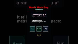 Do Not Let Det Flummoxified #visualmath #mathtricks #stem #vedicmaths  #manim #mentalmath