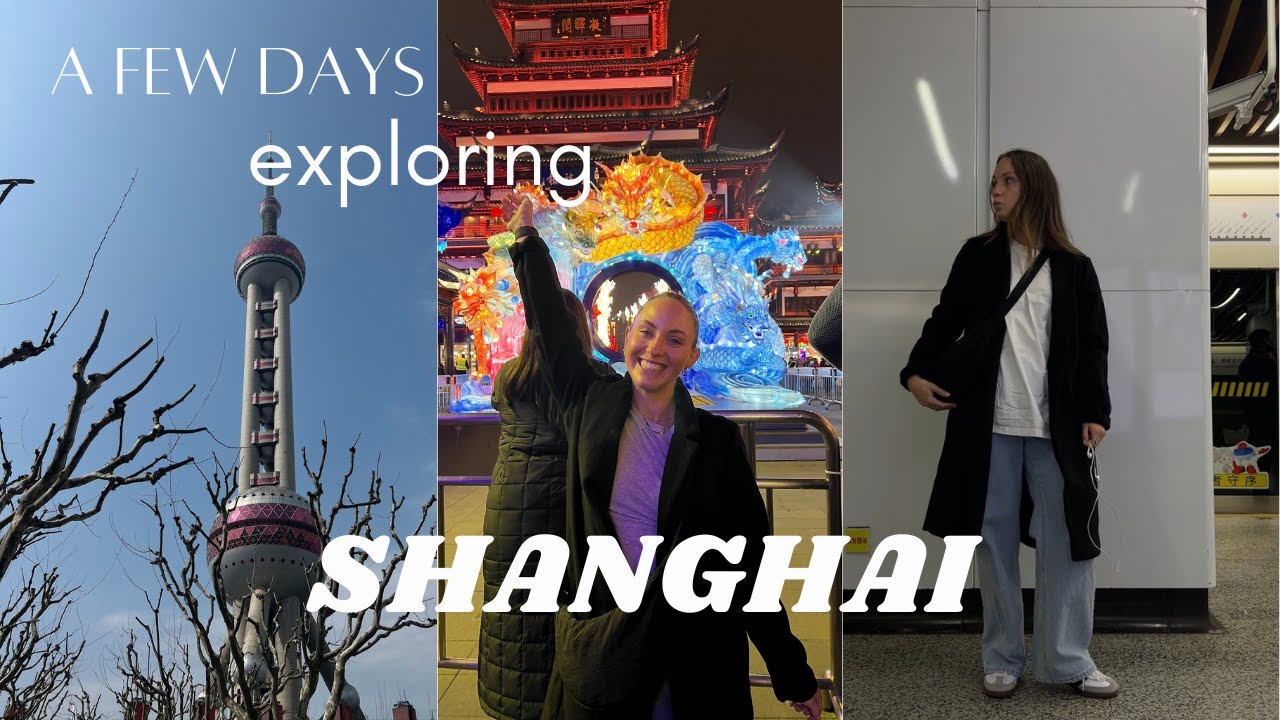 first vlog in china | exploring Shanghai, a life update & a new workout class
