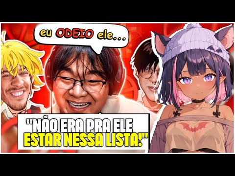 【Lucy React】OS PROTAGONISTAS MAIS ODIADOS DOS ANIMES! 😈 (ft. Scottonauta e Akino)