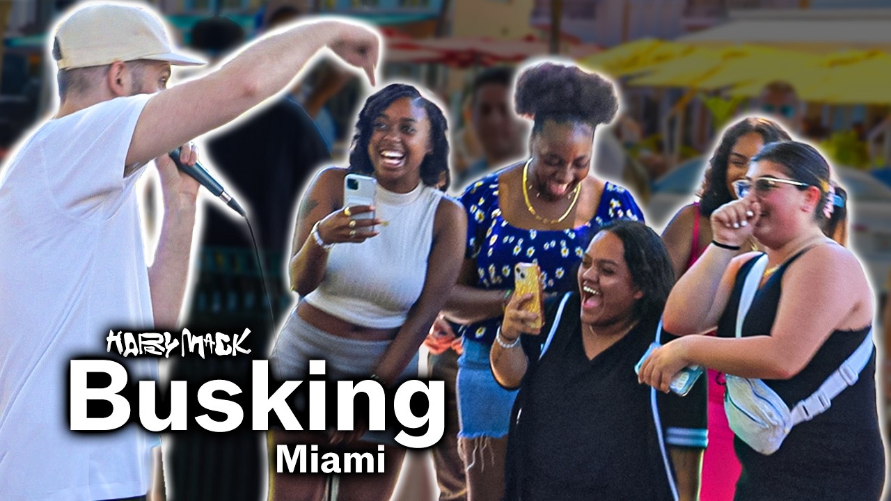 Everybody Gather Around | Harry Mack Busking in Miami