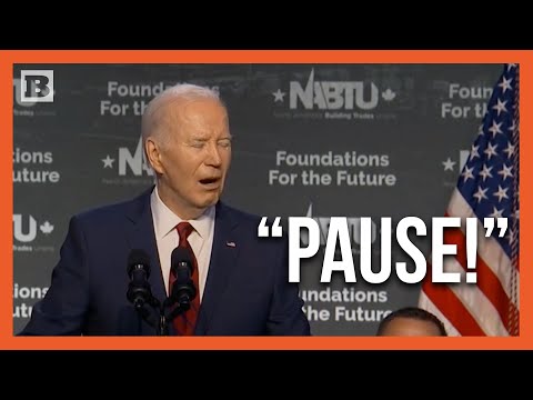 Joe Biden Goes Full Ron Burgundy in Teleprompter Mishap