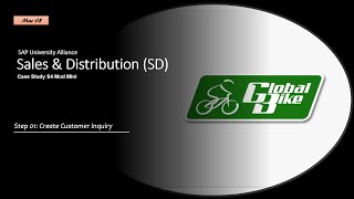 SAP Sales & Distribution | Step 01: Create Customer Inquiry | Mac OS