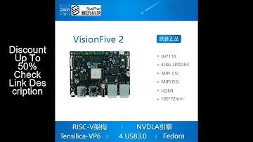VisionFive 2 development board VisionFive2 RISC-V AI  StarFive JH7110 integrated 3D GPU