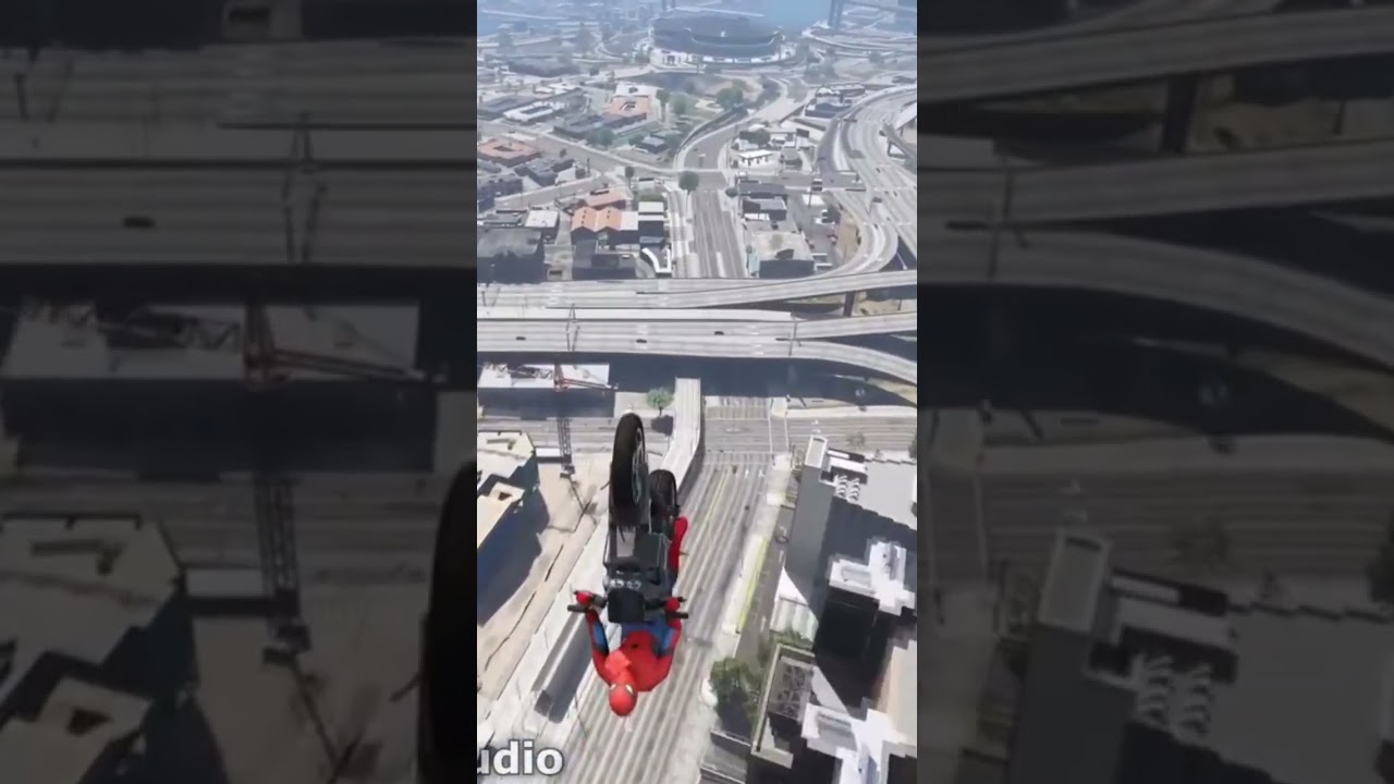 Spiderman in GTA5 