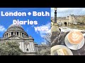 Travel Vlog | London Diaries + Bath England