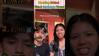 Ranking MakeA Word challenge Trend#funny#doddlersoftiktok