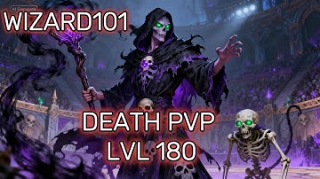 WIZARD 101 DEATH VS STORM LVL 180