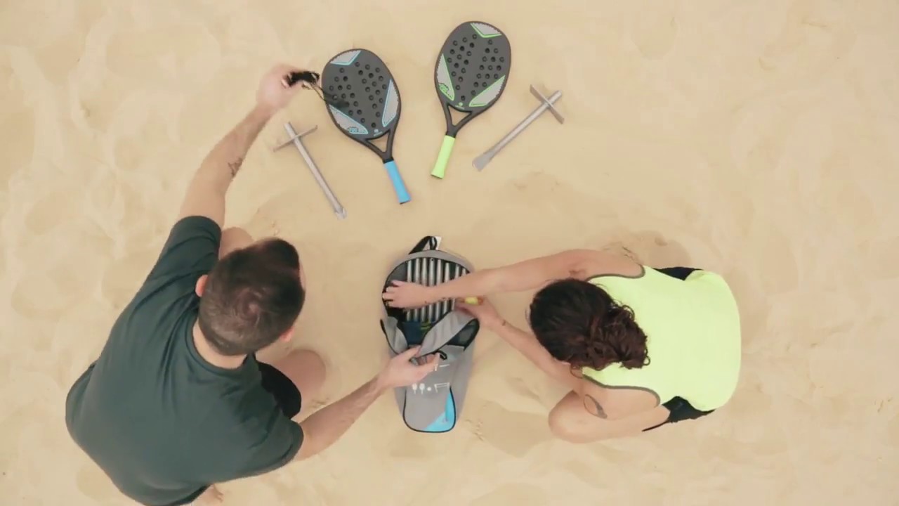 Kit de Beach Tennis BTR 700 Artengo Exclusividade Decathlon YouTube