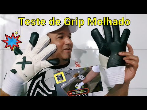 Testei a Luva DIFAI. TESTE de Grip Molhado da luva Queridinha da copinha. será q presta molhada?