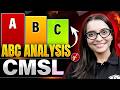 ABC Analysis of CMSL🔥 | Most Important Topics | CS Executive June / Dec 2026