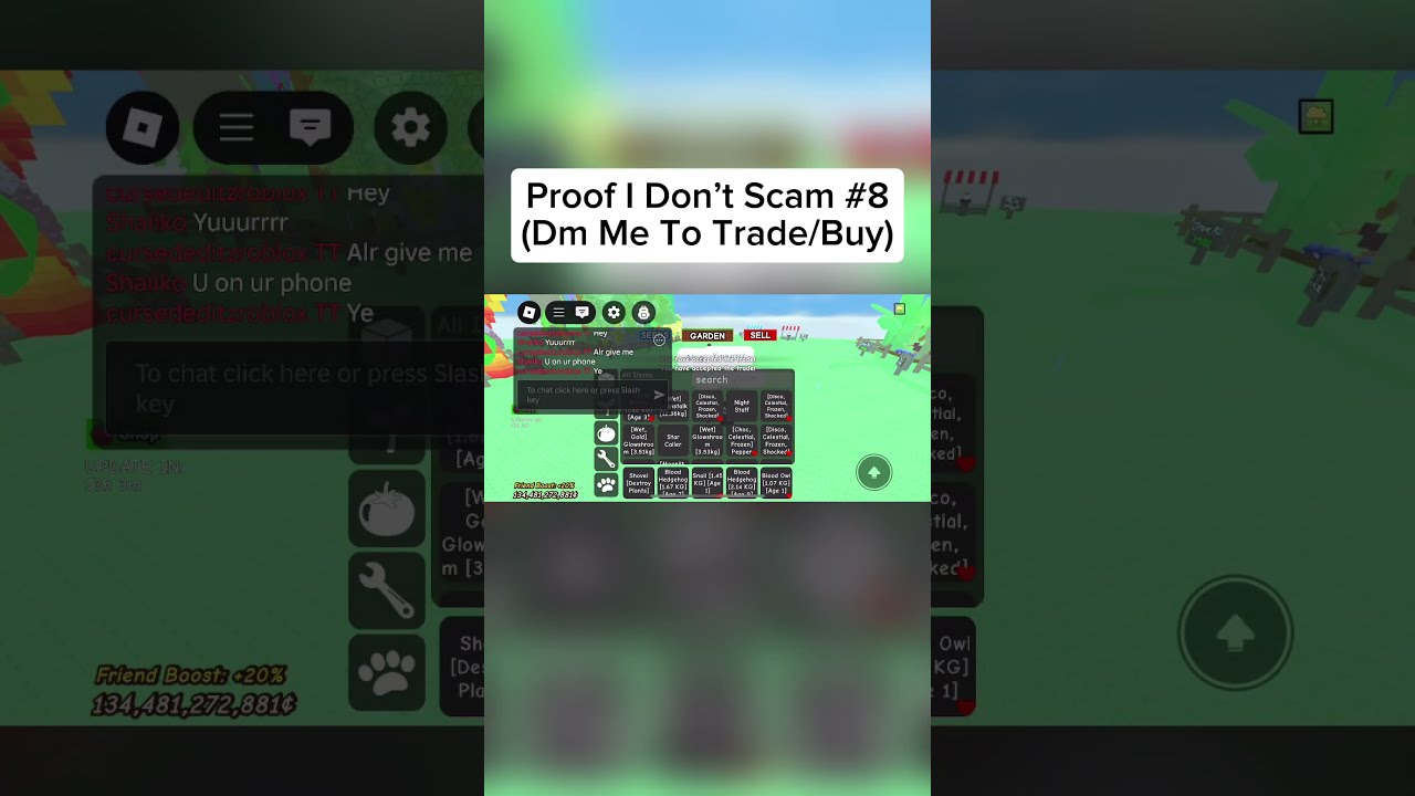 Proof I Don T Scam 8 Roblox