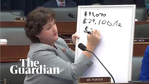 Congresswoman Katie Porter grills billionaire CEO ...