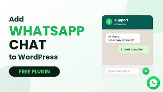 Build a WhatsApp Chat Widget for WordPress from Scratch (Secure + No jQuery)