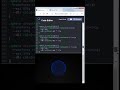 CSS Light Sphere Infinity Animation #shorts