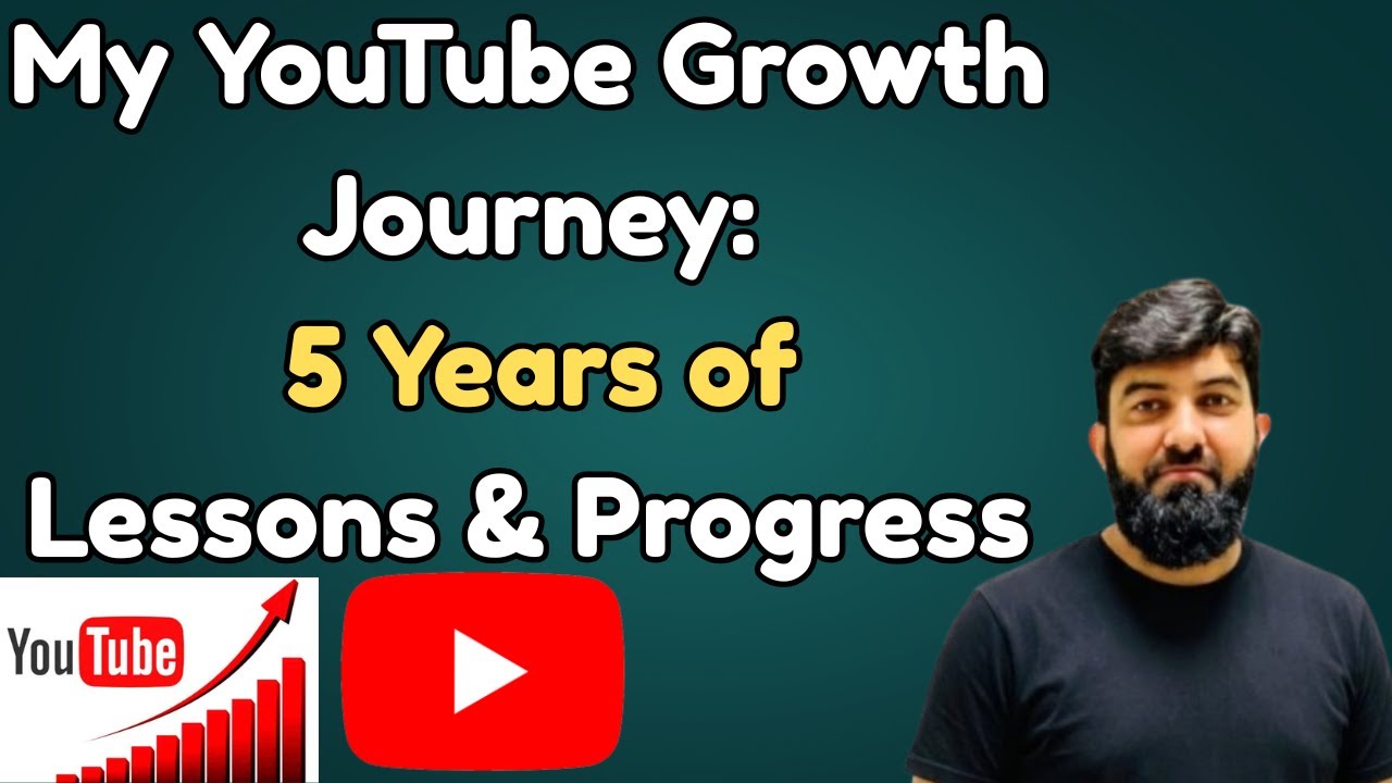 How I Slowly Grew My Channel as a Small YouTuber (5‑Year Journey)