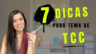 TEMAS DE TCC PARA A PSICOLOGIA | 7 dicas para começar seu Trabalho de Conclusão de Curso