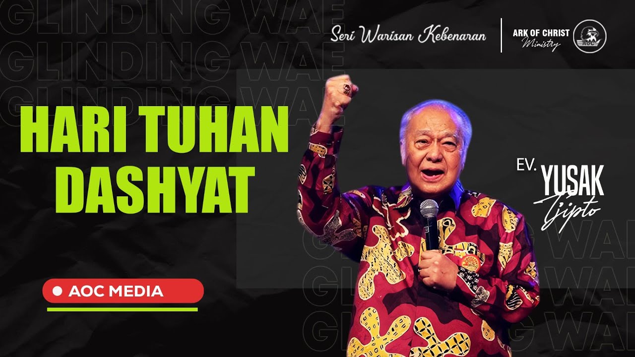 (Audio) Hari Tuhan Dashyat - Ev. Yusak Tjipto