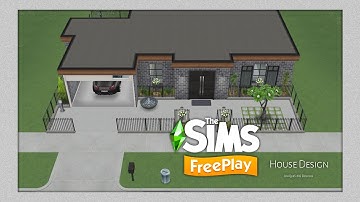 SMALL HOUSE DESIGN | 2 BEDROOM HOUSE | The Sims FreePlay | House Tour | Floor Plans