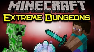 Minecraft EXTREME DUNGEONS Mod Spotlight - Better Dungeons! (Minecraft Mod Showcase)