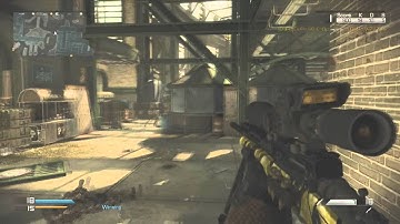 Quick Scope Private Match on CoD Ghosts