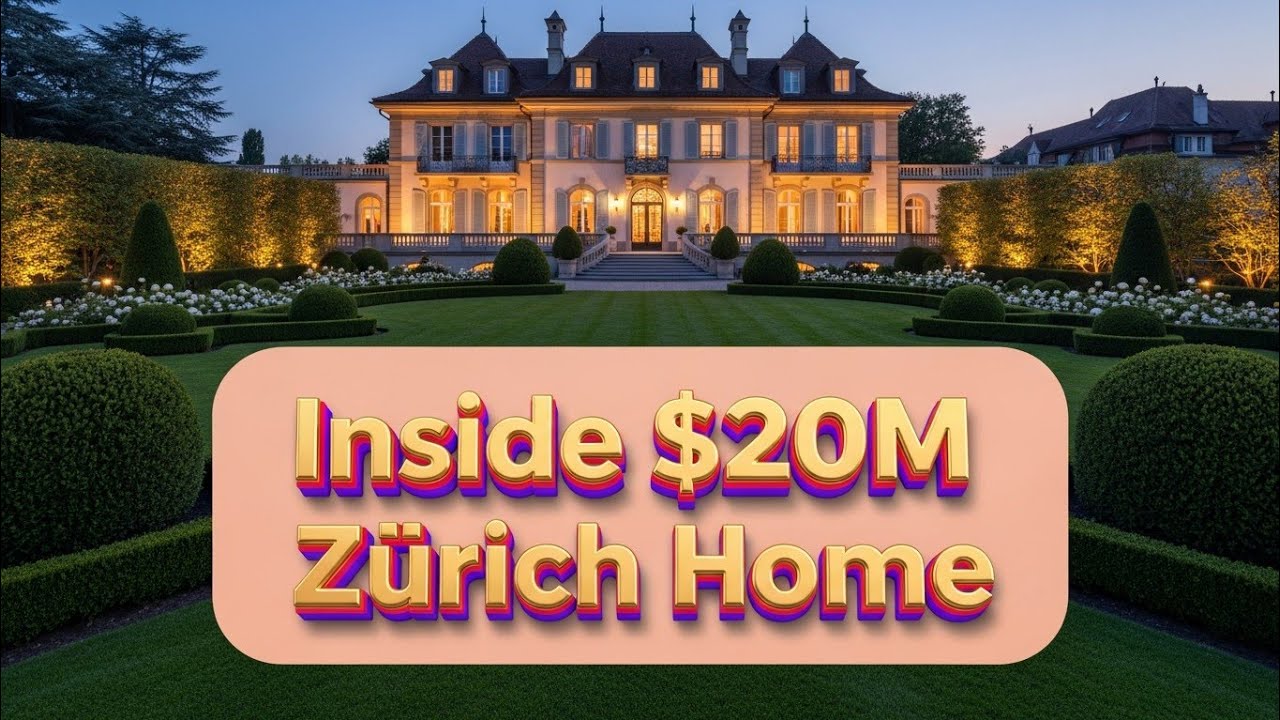 Inside a $50 Million Luxury House in Zurich, Switzerland | Ultra Modern Architectural Masterpiece