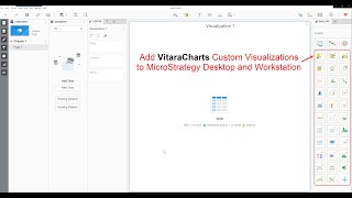 Add Vitara Charts custom Visualizations to MicroStrategy Desktop and Workstation