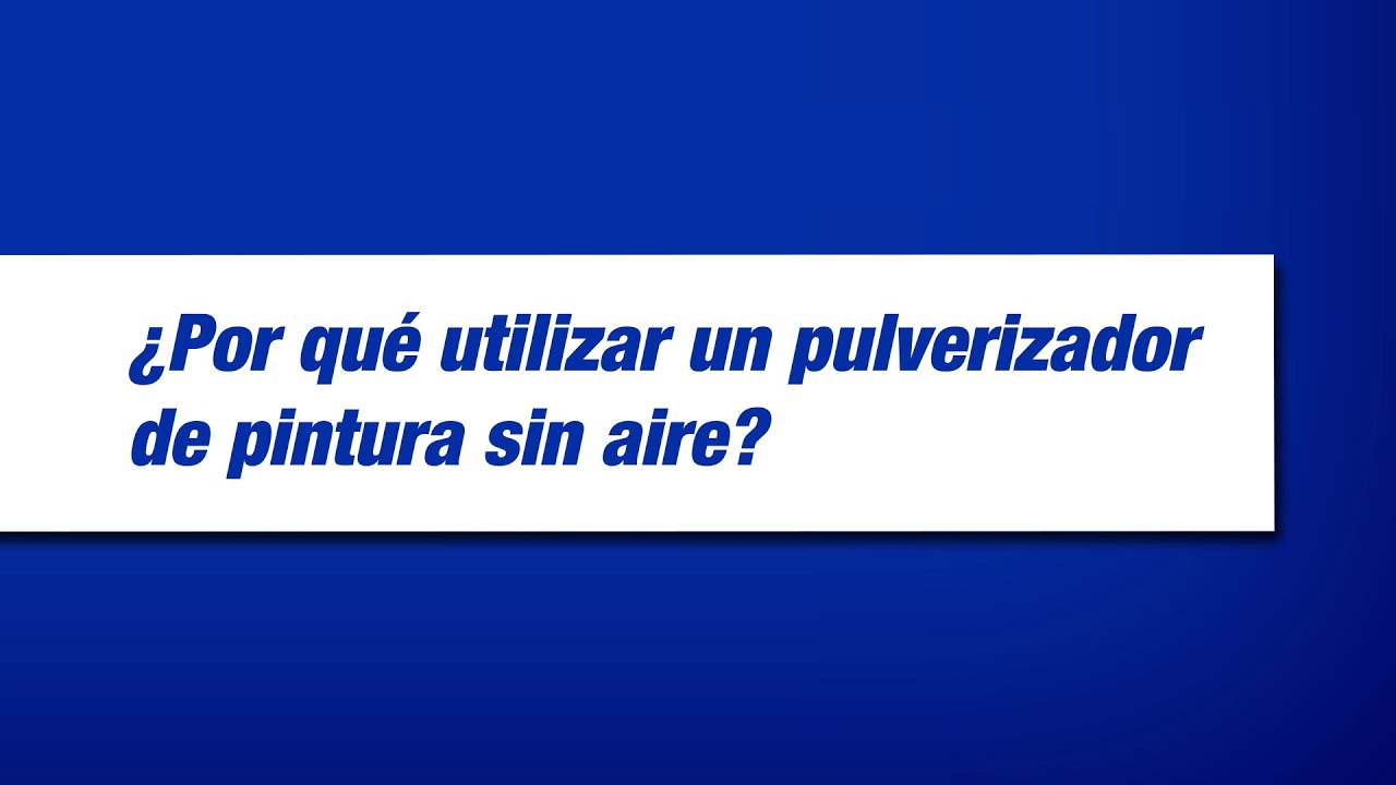 Consejos y trucos para los pulverizadores sin aire