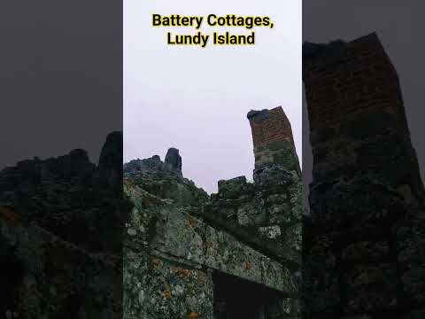 Battery Cottages, Lundy Island, #lundy #travel #history #