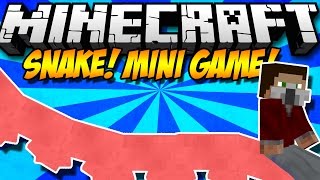 Minecraft: SNAKE! [Mini Game!] w/KeenzGaming