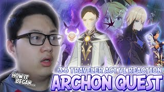 ORIGINS OF THE ABYSS ORDER... (3.5 Archon Quest Act 6, Traveler Chapter 'Caribert' FULL REACTION)