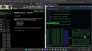 OverTheWire: Bandit Level 0 - 6 Walkthrough