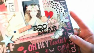 ScrapSaturdayS layout share & a whole lot of YAPPING...