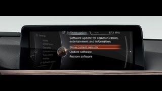 BMW Software Update
