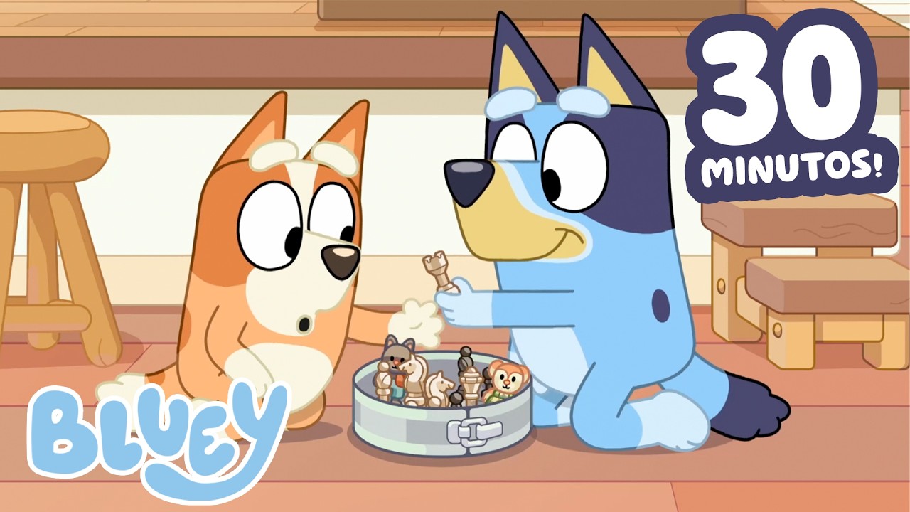Os melhores momentos do Bingo da 3ª temporada 🧡 | Bluey Português Brasil Canal Oficial