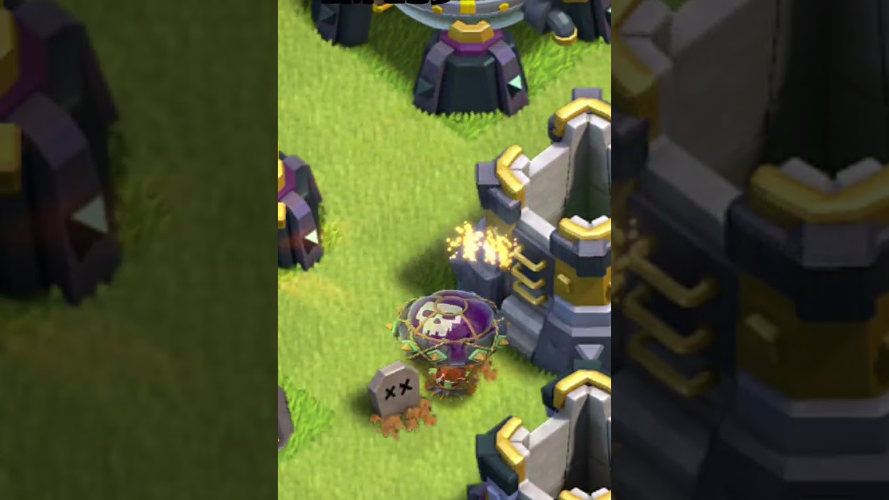 BALLOON FALLING In SLOW MOTION (Clash of Clans)