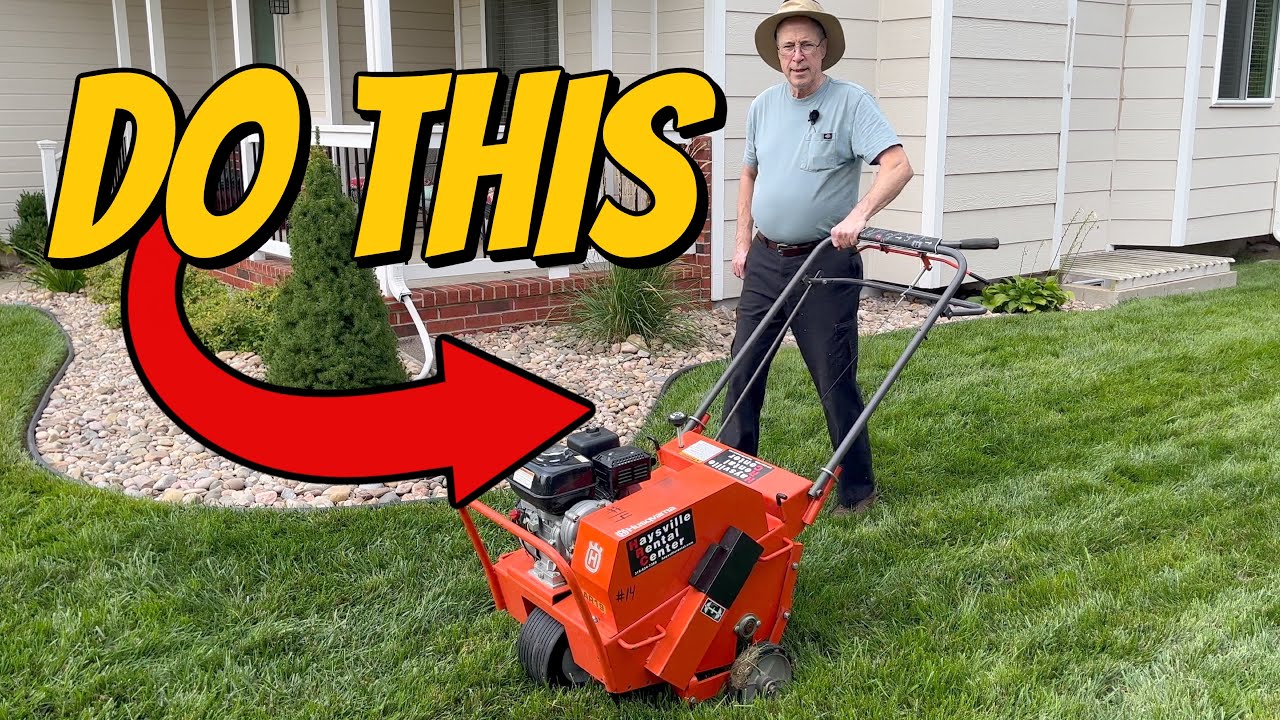 Aerate Your Lawn on a Budget