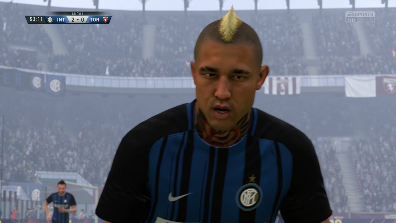 FIFA 18 Inter career mode . Inter vs Torino 4k