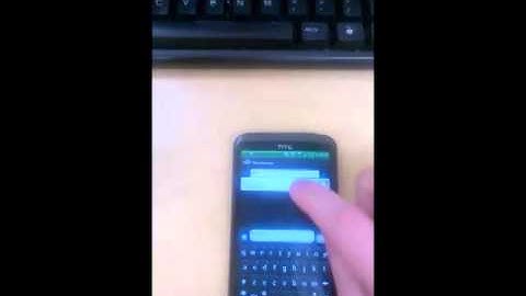 Multitasking on a HTC