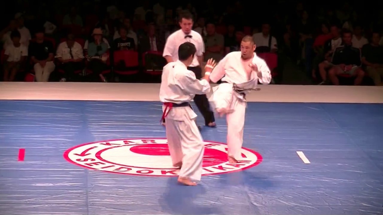 【正道会館総本部】第14回ウェイト制全日本空手道選手権大会2016　カラテスーパーファイト第２試合　地主ｖｓ宮野（Ustream版）