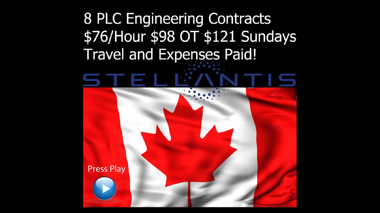 8 PLC Engineering Contracts for Stellantis in Canada!