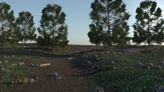 Create Environment with Mash & Maya & Arnold Render - PART 5 - FLOOR & OBJECTS