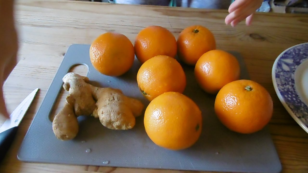 Como preparar mermelada casera de naranja y jengibre
