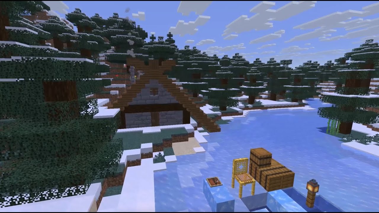 Minecraft Longhouse Tutorial A Minecraft viking longhouse tutorial - YouTube