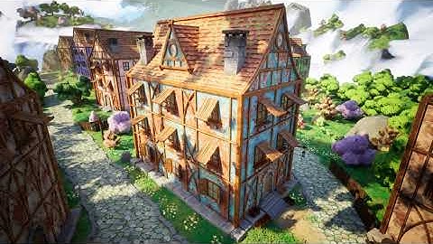 Medieval Village in Unreal Engine 5 - Portfolio Showcase Close Shot