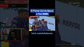 El Primer Gol de MESSI 🇦🇷🇦🇷 a Perú